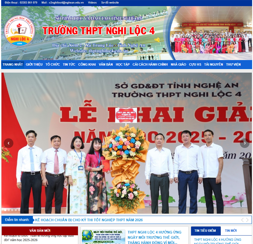 Thiết kế giao diện website trường học hướng đến sự tối giản và đồng bộ nhận diện thương hiệu số
